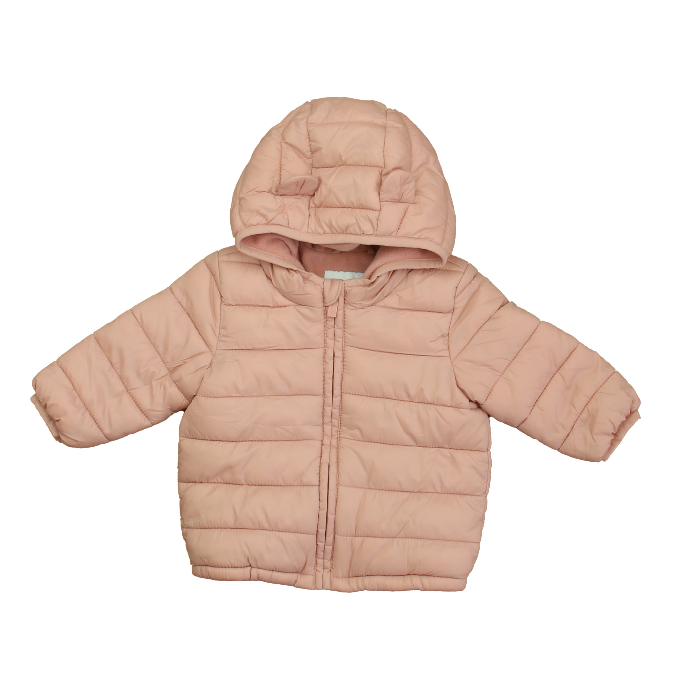 Pre Owned Old Navy Girls Pink Jacket size 6 12 Months Good Walmart