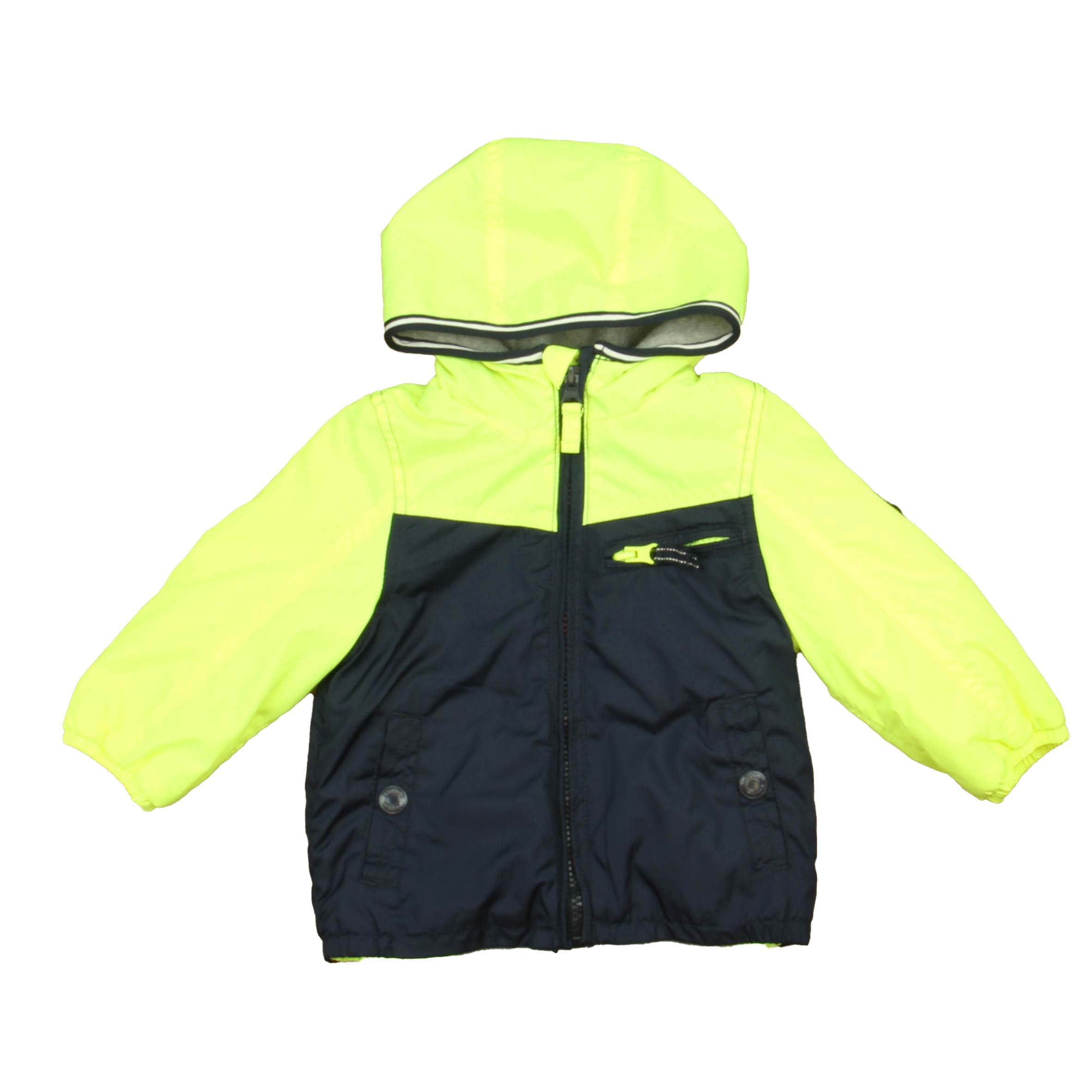 Pre-Owned Osh Kosh Boys Green | Navy Jacket size: 12 Months (Good ...