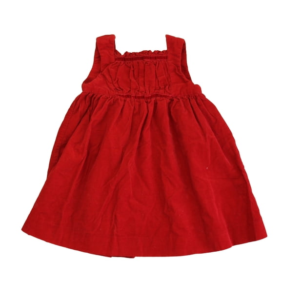 Pre-Owned Ralph Lauren Girls Red Dress size: 24 Months (Good)