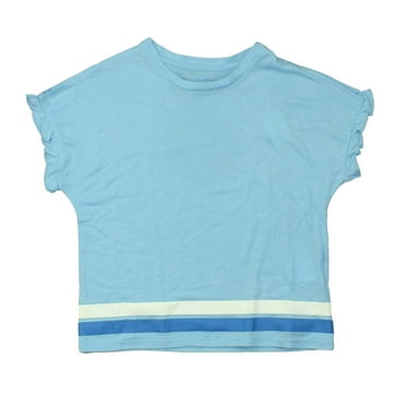 Pre-Owned Rockets Of Awesome Girls Baby Blue T-Shirt size: 5T (New with Tags)