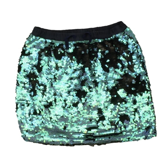 Pre-Owned Rockets Of Awesome Girls Black | Turqoise | Sequins Skirt size: 10-12 Years (Good)