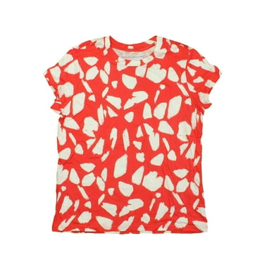 Pre-Owned Rockets Of Awesome Girls Red | White T-Shirt size: 10 Years (New with Tags)