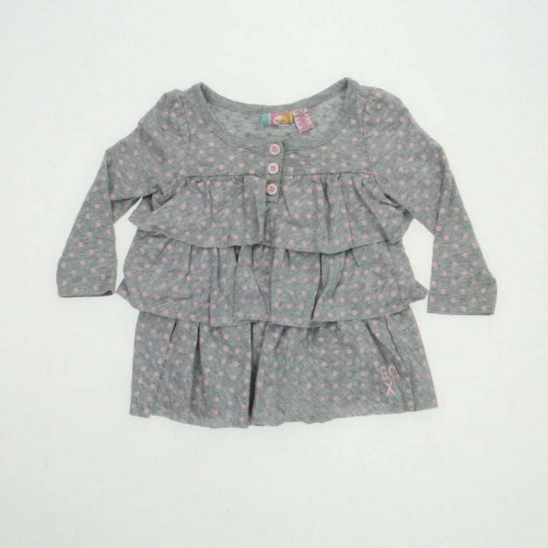 Pre Owned Roxy Girls Grey Dress size 6 12 Months Good
