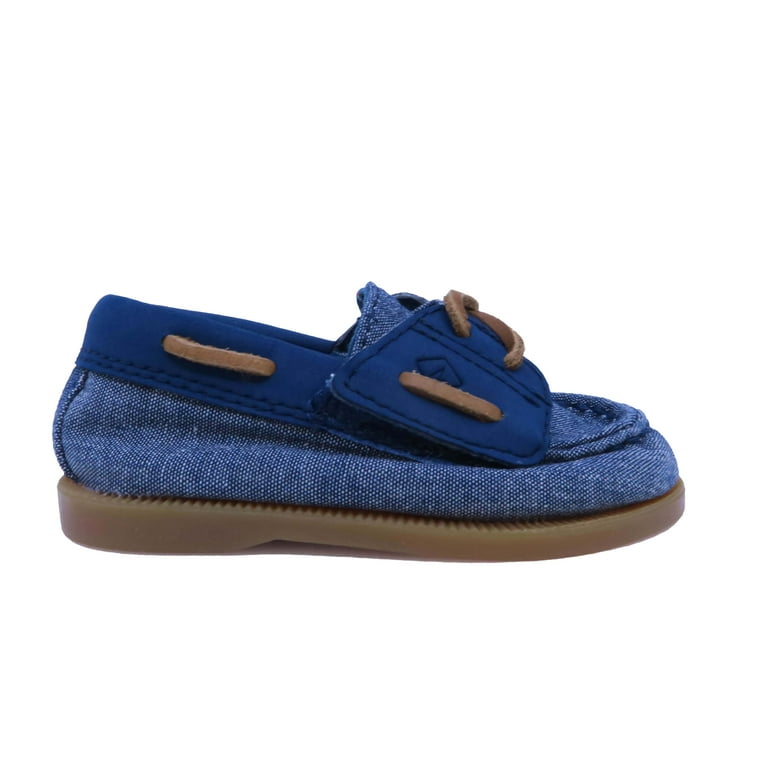 Pre owned Sperry Boys Blue Shoes size 4 Infant Walmart