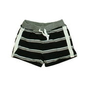 Pre-Owned Splendid Boys Black | White Shorts size: 6-12 Months (Good)