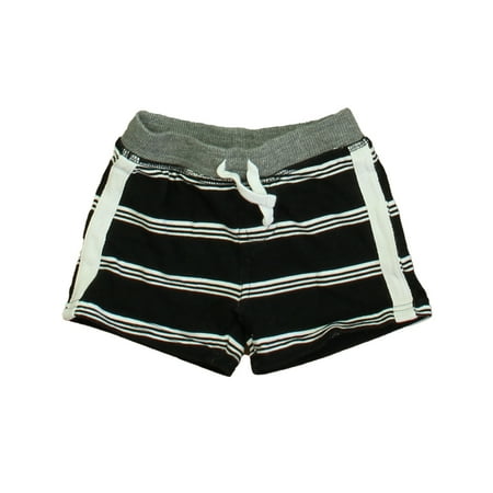 Pre-Owned Splendid Boys Black | White Shorts size: 6-12 Months (Good)