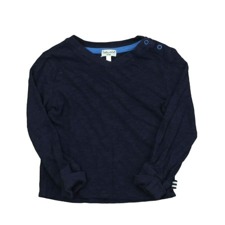 Pre-owned: Splendid Boys Blue Long Sleeve T-Shirt size: 12-18 Months (Fair)