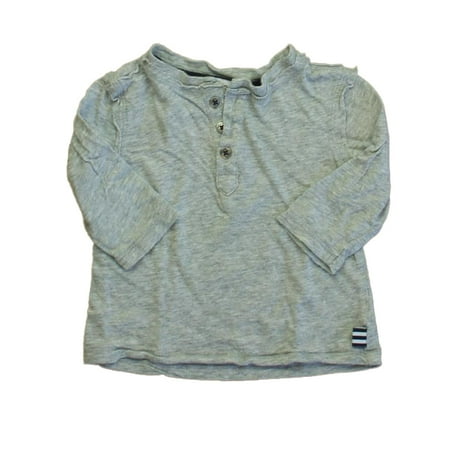 Pre-Owned Splendid Boys Gray Henley size: 3-6 Months (Good)