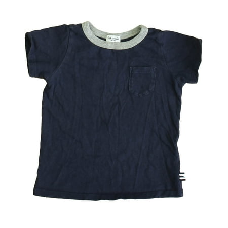 Pre-Owned Splendid Boys Navy T-Shirt size: 18-24 Months (Good)