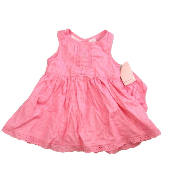 Pre-Owned Sweet Heart Girls Pink Dress size: 12 Months (New with Tags)