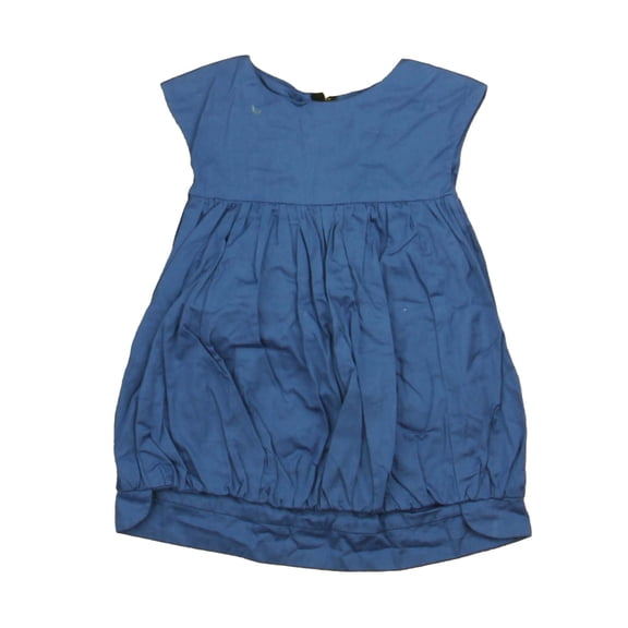 Pre-owned: Tea Girls Blue Dress size: 6-12 Months (Good)