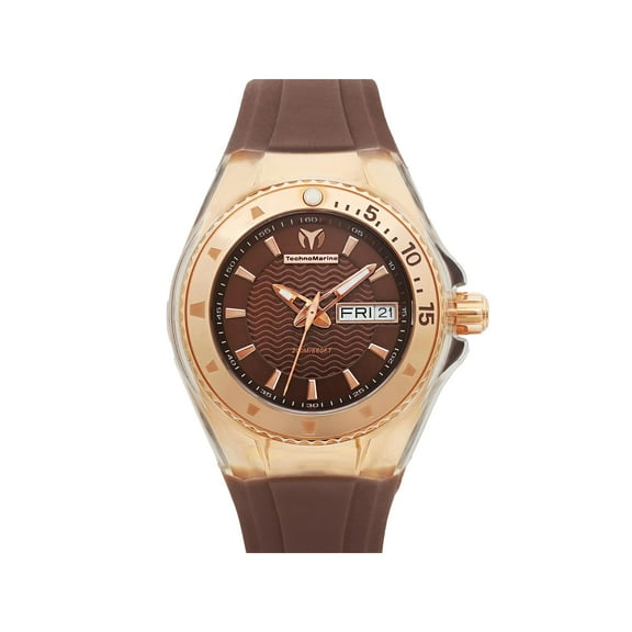 Pre-Owned Technomarine Cruise Original 34mm PVD Steel Lady Watch 111009 (Good)