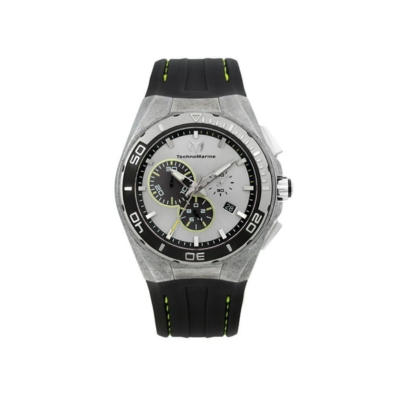 Pre-Owned Technomarine Evolution Steel Grey Dial Steel Watch 112008 (Good)