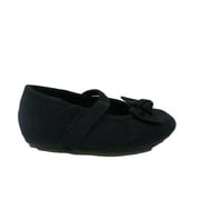 Pre-owned Teeny Toes Girls Black Shoes size: 4 Infant