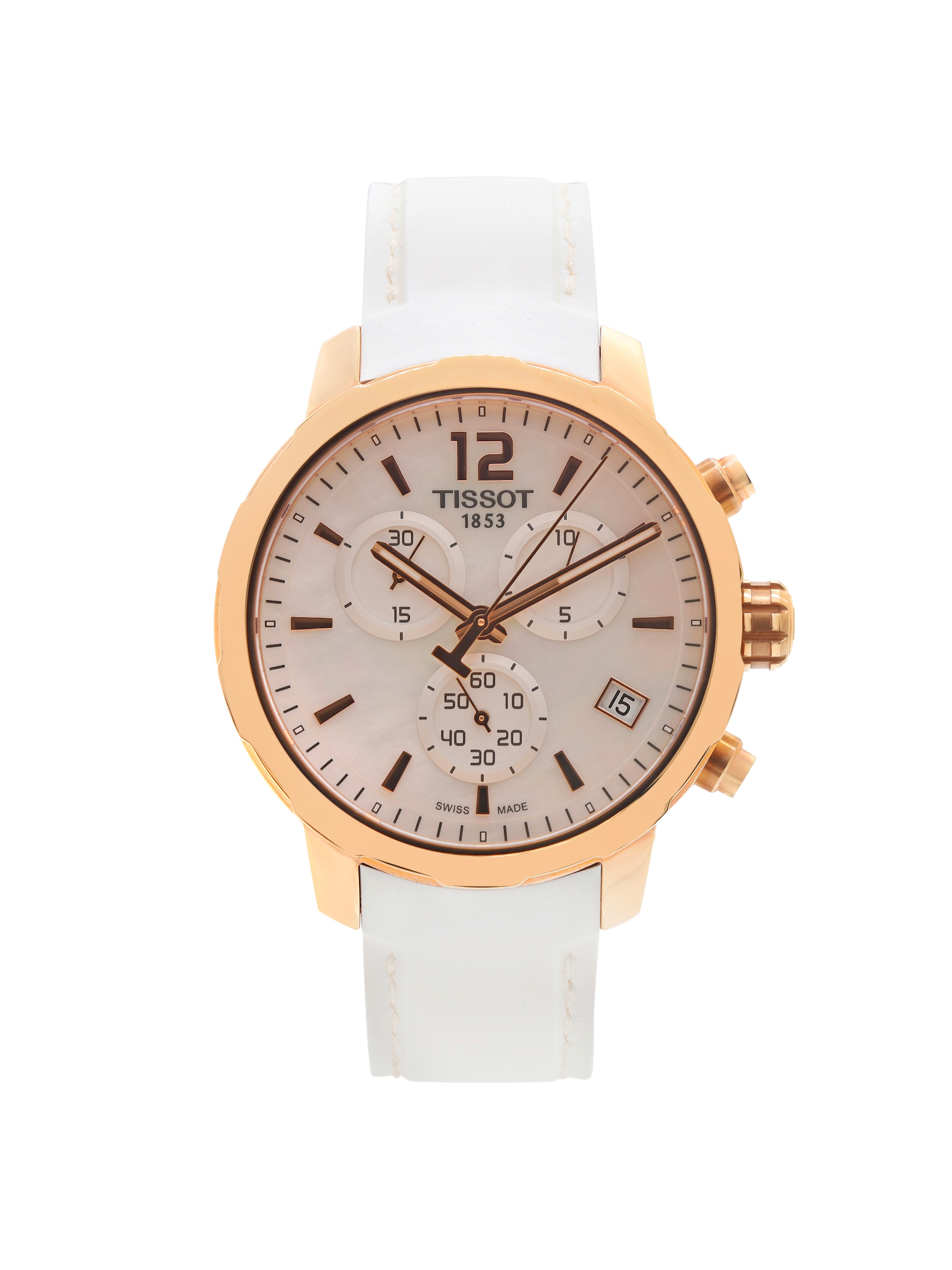 Pre-Owned Tissot Quickster 42mm Steel Quartz Watch T095 