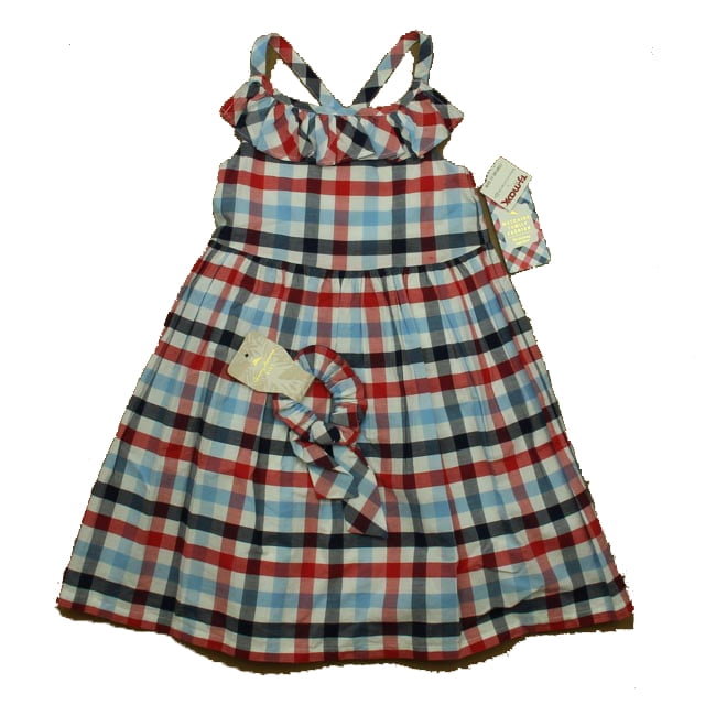 Pre owned Tommy Bahama Girls Red White Blue Dress size 6 Years New with Tags Walmart