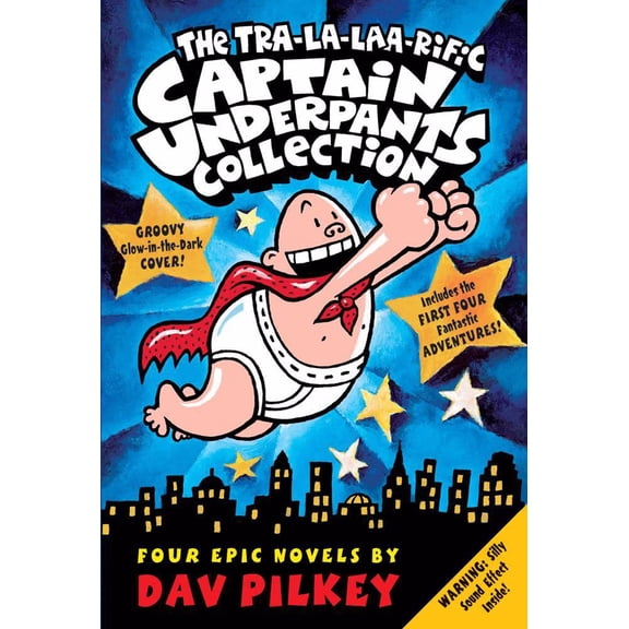 Pre-Owned The Tra-La-Laa-Rific Captain Underpants Collection (Paperback) by Dav Pilkey