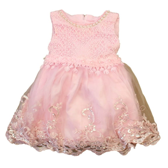 Pre-Owned Unknown Brand Girls Pink Special Occasion Dress size: 2-3T (Good)