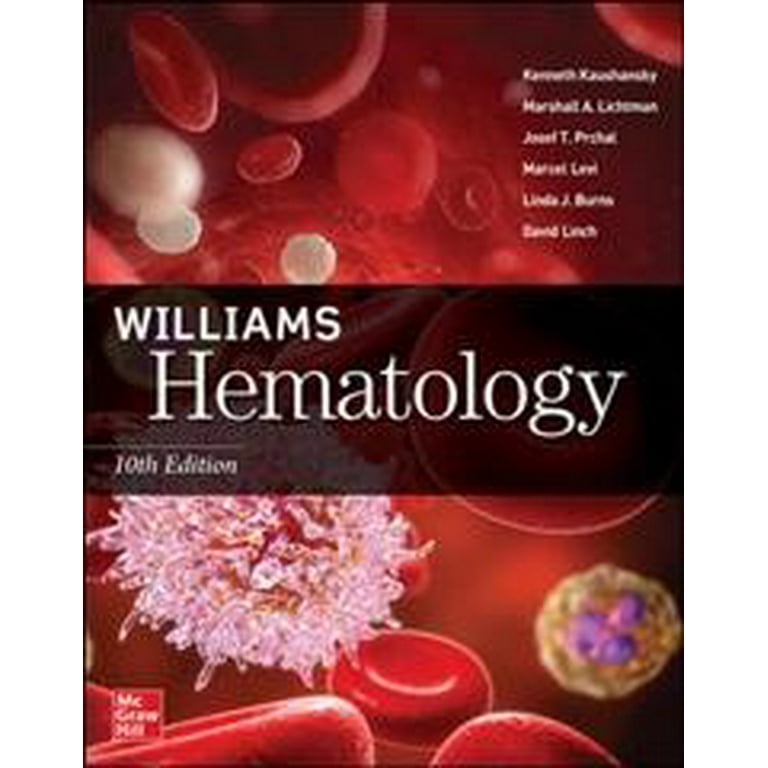 Pre-owned Williams Hematology, Hardcover by Kaushansky, Kenneth, M.D.; Prchal, Josef T., M.D.; Burns, Linda J., M.D.; Lichtman, Marshall A., M.D.; Levi, Marcel, M.D., Ph.D., ISBN 1260464121, ISBN-13 9 - Walmart.com Pre-owned Williams Hematology, Hardcover by Kaushansky, Kenneth, M.D.; Prchal, Josef T., M.D.; Burns, Linda J., M.D.; Lichtman, Marshall A., M.D.; Levi, Marcel, M.D., Ph.D., ISBN 1260464121, ISBN-13 9 - Walmart.com