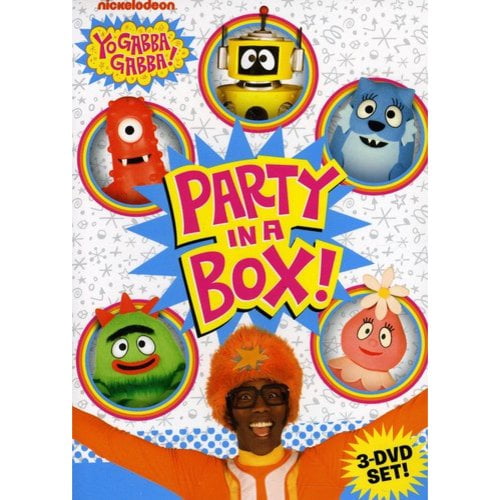 Yo Gabba Gabba! Birthday Party Favor Boxes of Crayons - Parties Plus