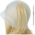thumbnail image 1 of Pre-punched with Holes Silicone Highlight Caps Hair Color Professional Reusable Highlighting Caps with Hook Salon Hairdressing Dyeing Staining Tools for Women Men, 1 of 5