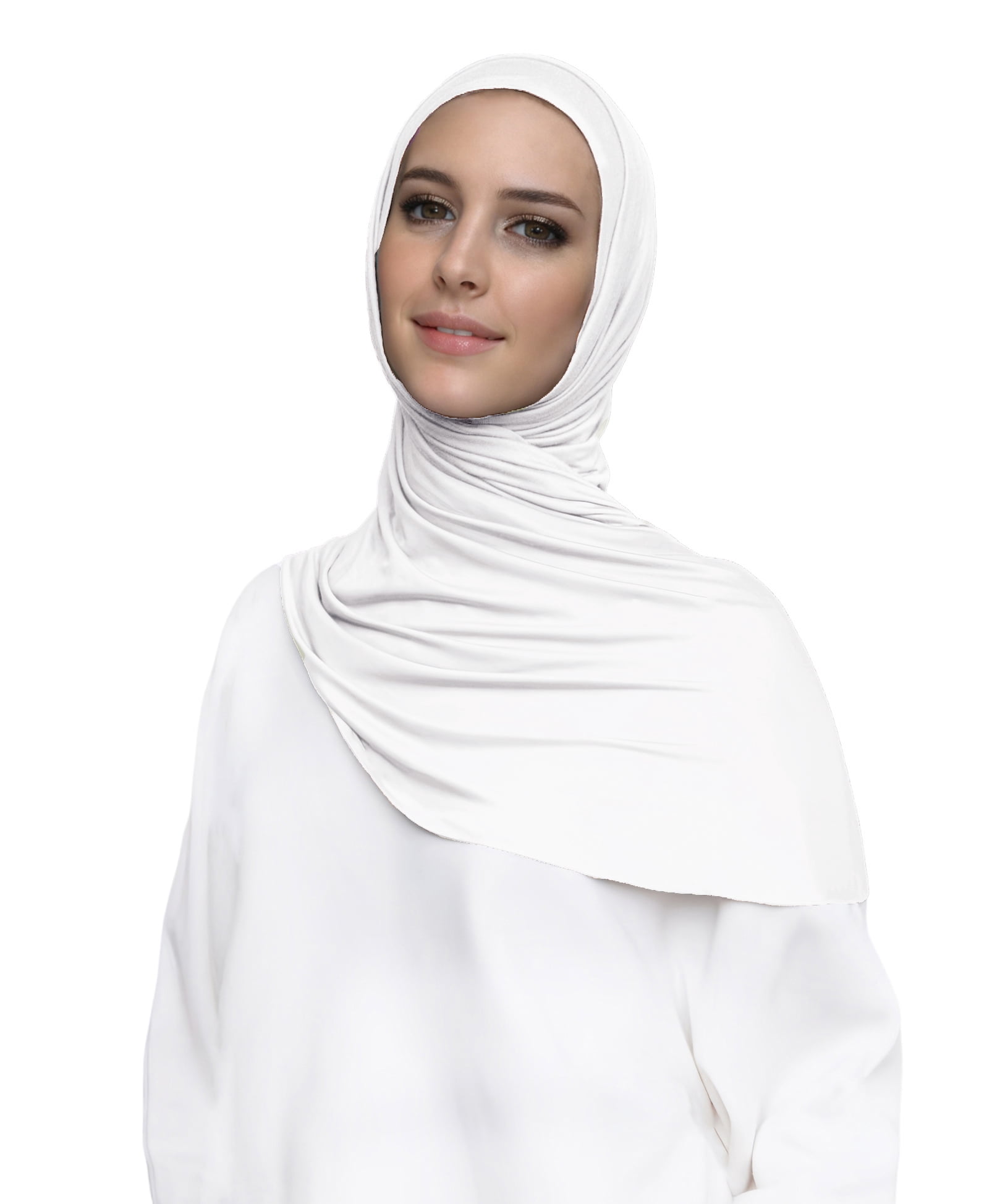 Pre-sewn Instant Slip-on Modal Jersey Hijab Head Scarf Wrap for Muslim Women