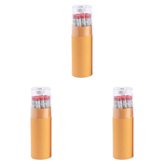Pre sharpened wood pencils with eraser tops for writing drawing and sketching