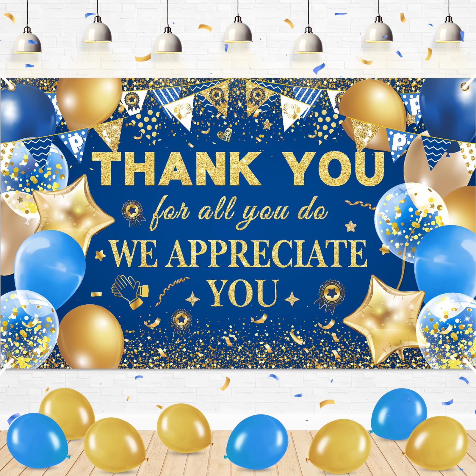 We Appreciate You Banner RRF12 Thank You Pastor Decorations Banner ...