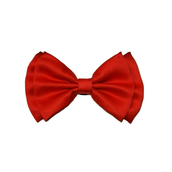 Pre-tied Bow Tie in Gift Box- Red Double Fold