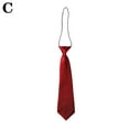 thumbnail image 1 of Boys Satin Elastic Neck Tie For Wedding Prom christening Children Kids Ties K8N2, 1 of 9