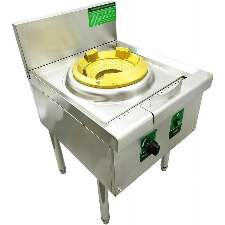 PreAsion LPG and Natural Gas Chamber Single Burner Open