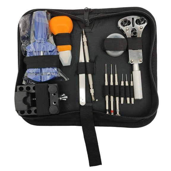 PreAsion 13Pcs Watch Repair Tool Kit Opener Link Remover Spring Bar Band Pin with Carrying Case