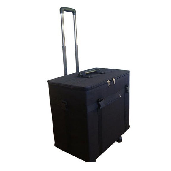 PreAsion 144 Pairs Sunglass Display Case Portable Eyewear Sample Storage Trolley Box Case for Exhibition Retail