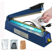 PreAsion 16 Hand Impulse Sealer Machine PVC Heat Shrink Films Plastic Bags Seal