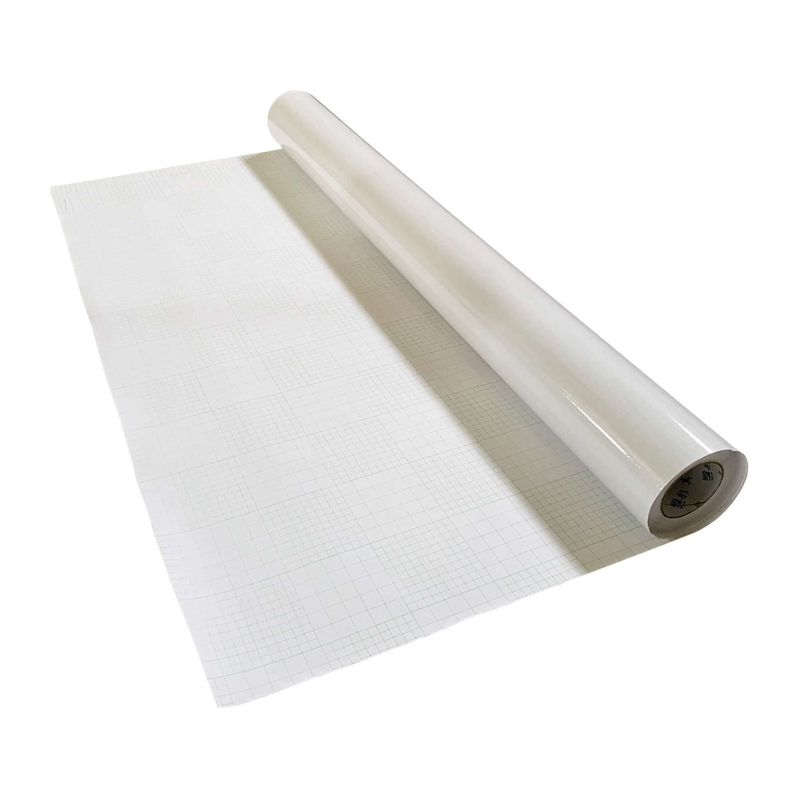 PreAsion 1968x50"(50x1.27m) UV Glossy Clear Vinyl Cold Laminating Film Laminator Yellow Color Roll Lamination Film