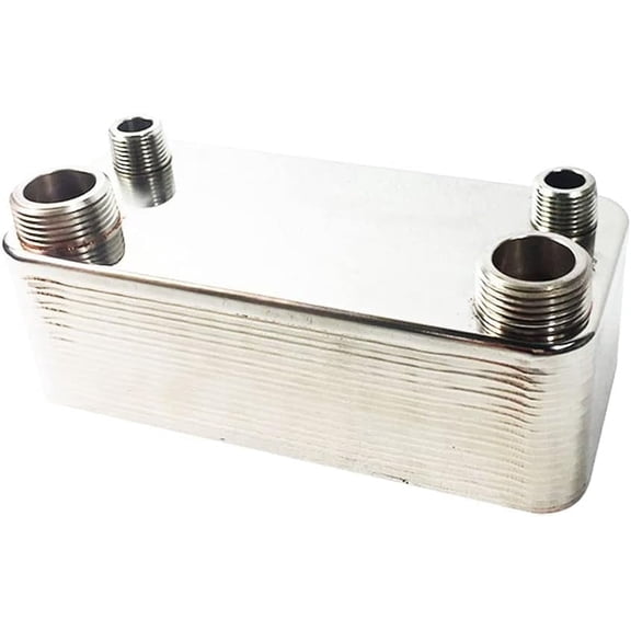 PreAsion 20-100 Plate Water to Water Brazed Plate Heat Exchanger Domestic Hot Water Exchanger Floor Heating Water Heating