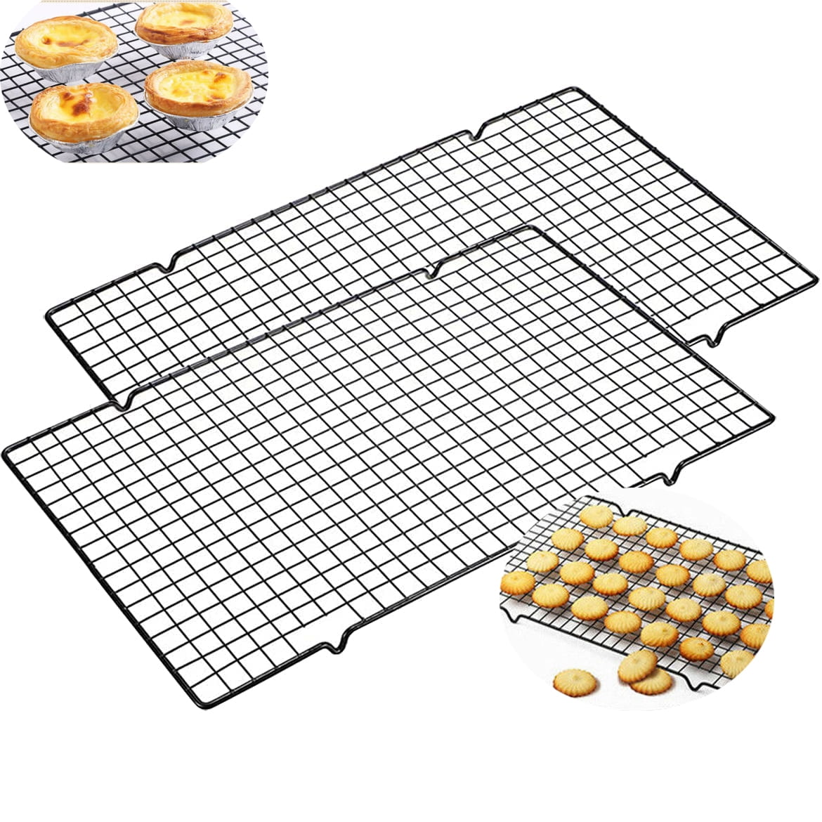 Thyme&Table Nonstick Baking Sheet & Cooling Rack Set - Black - 12 x 17 in