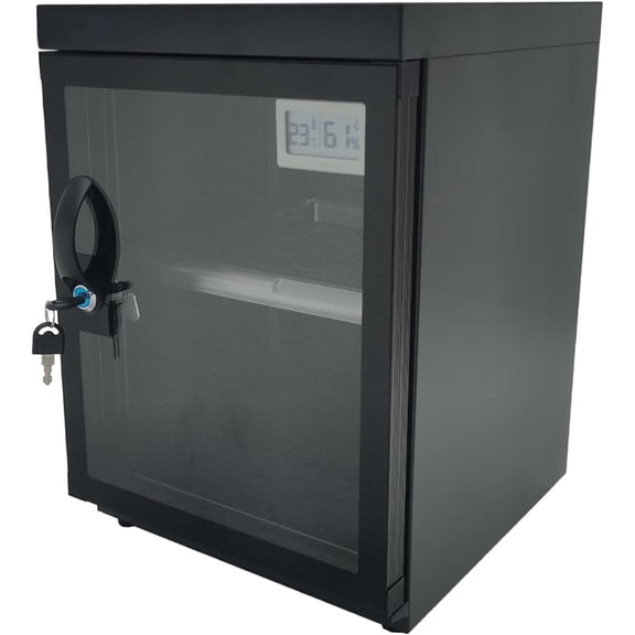 PreAsion 30L Digital Dehumidify Dry Cabinet Box 2 Layers Camera & Lens storage