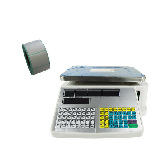 PreAsion 30kg Digital Price Computing Scale Thermal Label Printer Five Window LCD