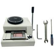 PreAsion 71 Characters Convex Embosser Manual PVC ID Embossing Machine PVC Card Embossing Machine Membership Card Coding Machine
