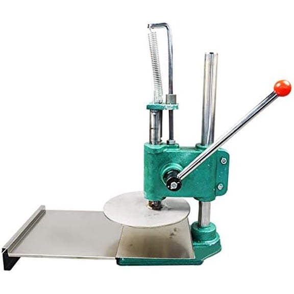 PreAsion 9.5inch Household Pizza Dough Pastry Manual Press Machine Hand-held Cake Press