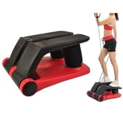 PreAsion Air Stepper Climber Fitness Machine Resistant Cord Air Step Aerobics Machine Stair Stepper Exercise Equipment