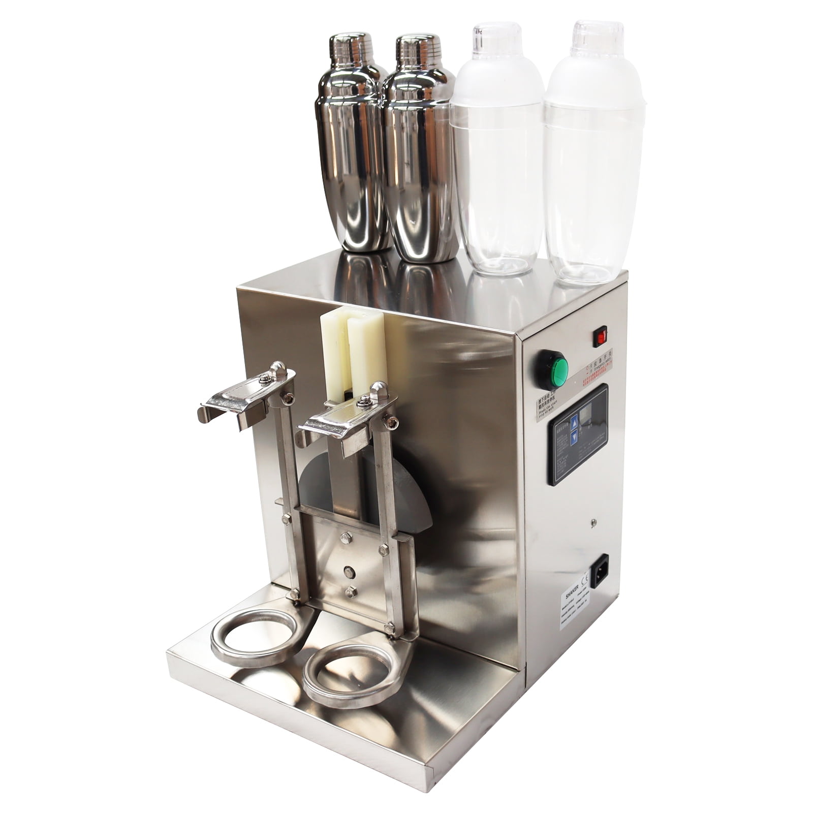 800ML Milk Tea Shop Commercial Stainless Steel Milk Shake Mixer Milk Shake  Machine Electric Milk Tea Foam Mixer - AliExpress