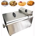 thumbnail image 1 of PreAsion Cake Fryer 2 Ring Funnel Molds Single-cylinder Countertop, 1 of 7