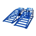 thumbnail image 1 of PreAsion Car Maintenance Ramp Auto Service Ramps Lifts Tool 1 Pair（3 Tons）Iron Material Car Repair Bracket with 5T Jack, 1 of 8