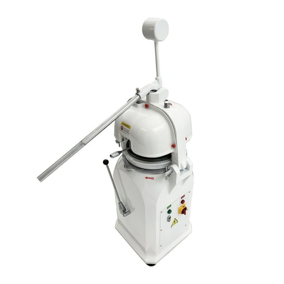 PreAsion Commercial 16 Blocks Semi-Automatic Dough Divider and Rounder 100-200g 220V 60Hz