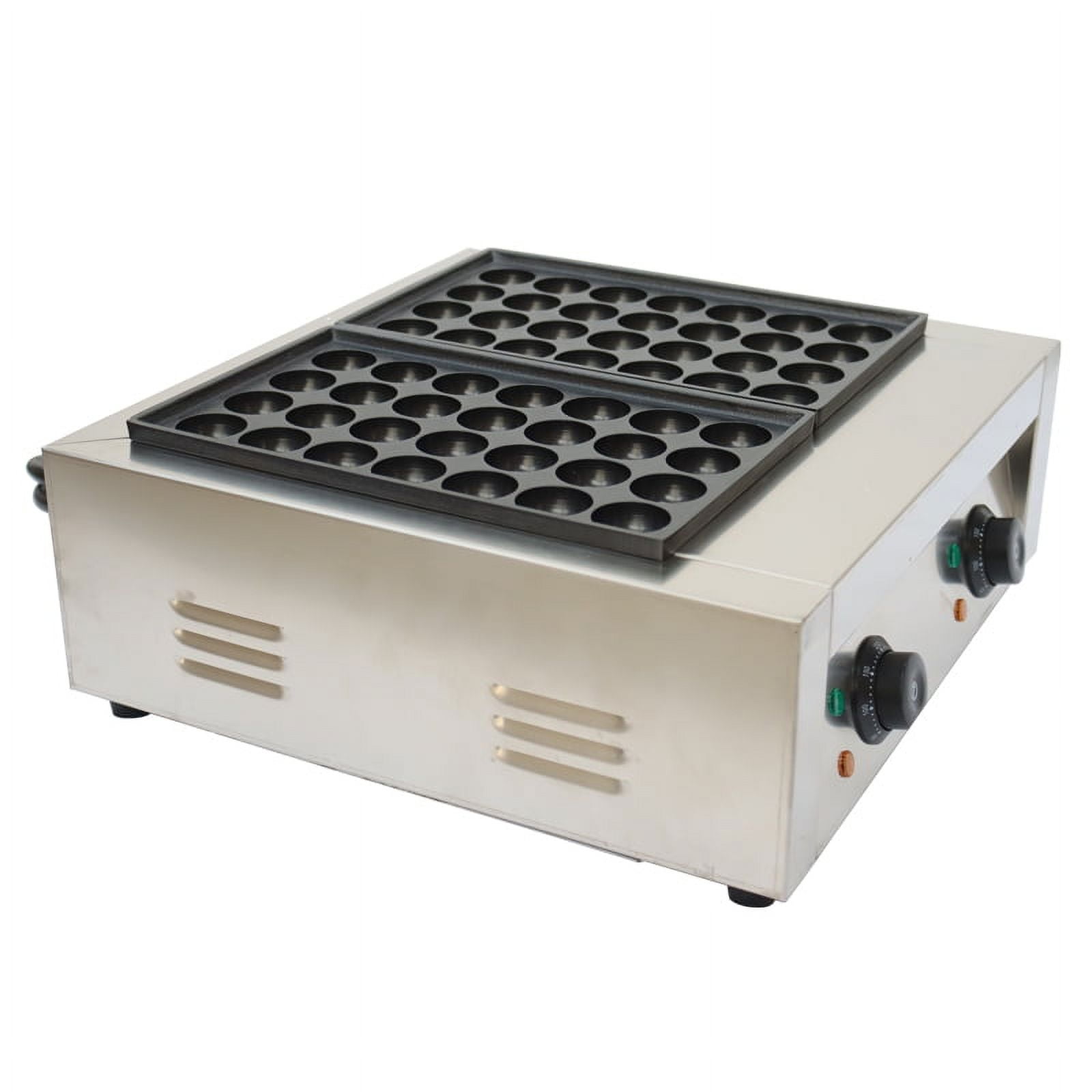 PreAsion Commercial Dual Plate Electric Takoyaki Maker Octopus Cluster
