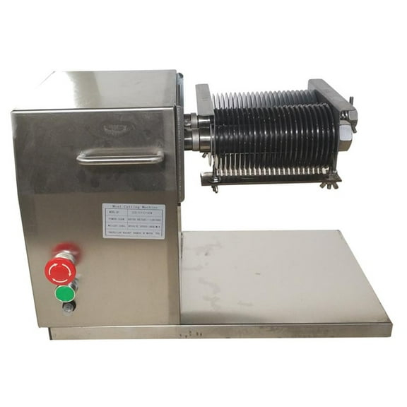 PreAsion Commercial Meat Slicer Steak Beef Pork Cutting Machine 5mm Single Blade QH