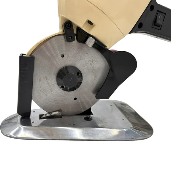 PreAsion Electric Cloth Cutter with 4 Inch Blade Rotary Blade Fabric Cutting Machine Electric Rotary Cutter Scissors for Cloth Leather Wool Cutting