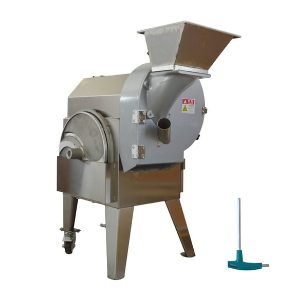 PreAsion Electric Fruit and Vegetable Slicing/Shredding/Dicing Cutter Machine Multifunctional Vegetable Cutter for Bulbs and Rhizomes